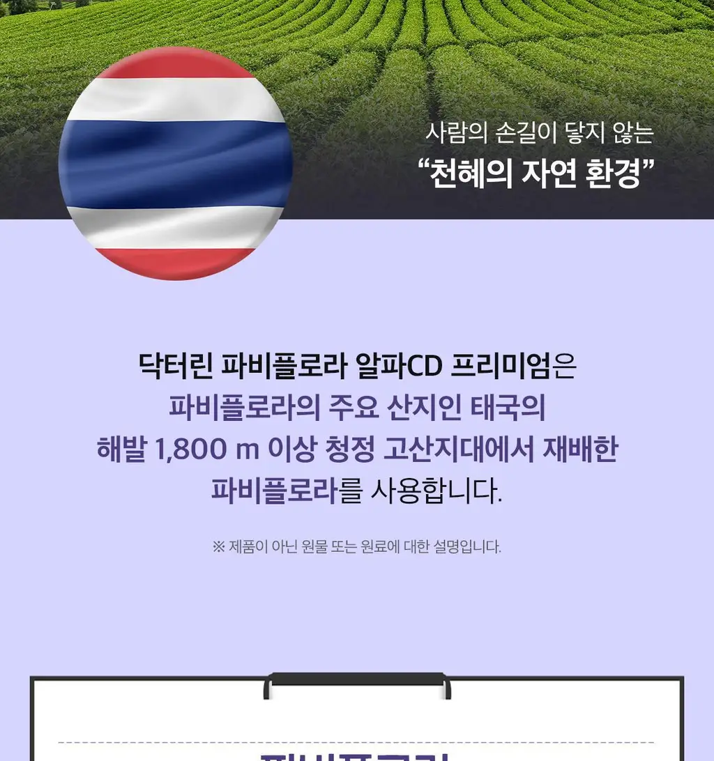 [올영단독] 닥터린 파비플로라 알파CD 프리미엄 10g X 30포 (1개월분) 상세페이지 10
